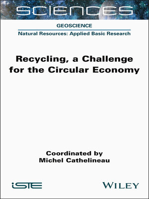 cover image of Recycling, a Challenge for the Circular Economy